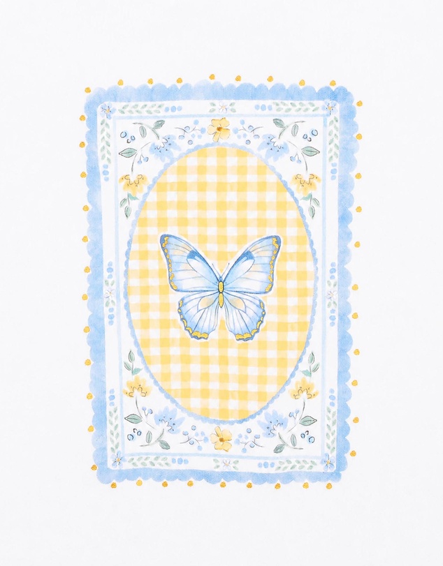 Bebe by Minihaha - Libby Organic Butterfly Tee - Kids