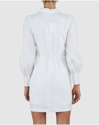 Amelius - Emmie Linen Mini Shirt Dress