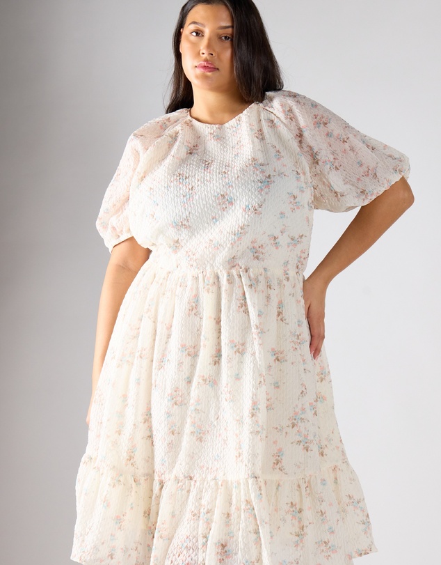 Glamorous - Tiered Smock Dress