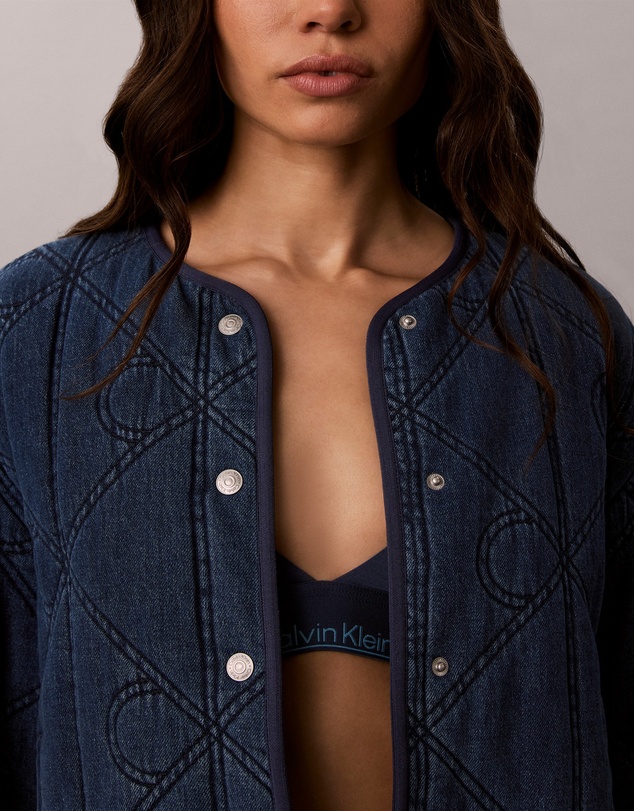 Calvin Klein Jeans - Emblem Logo Cotton Quilted Liner Jacket
