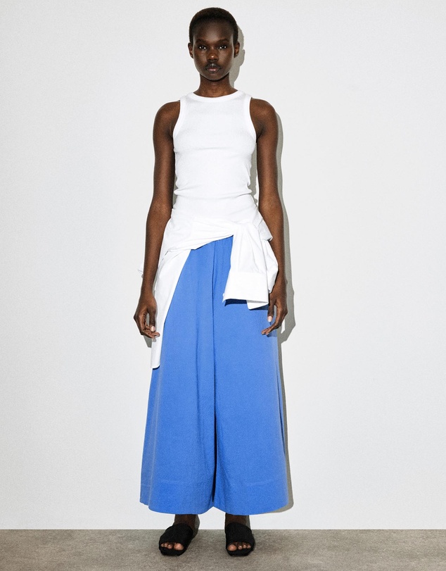 COS - Seersucker Culottes