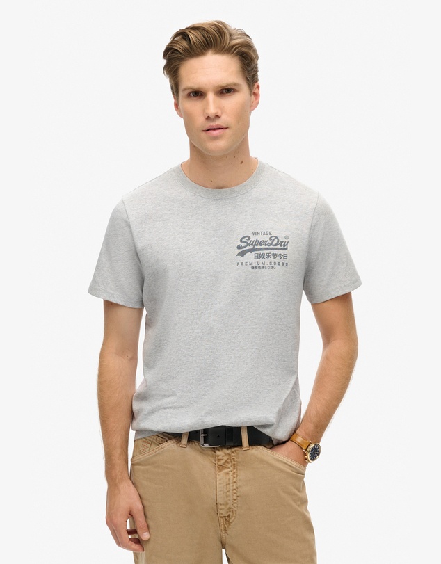 Superdry - Classic Vintage Logo Heritage Chest Tee