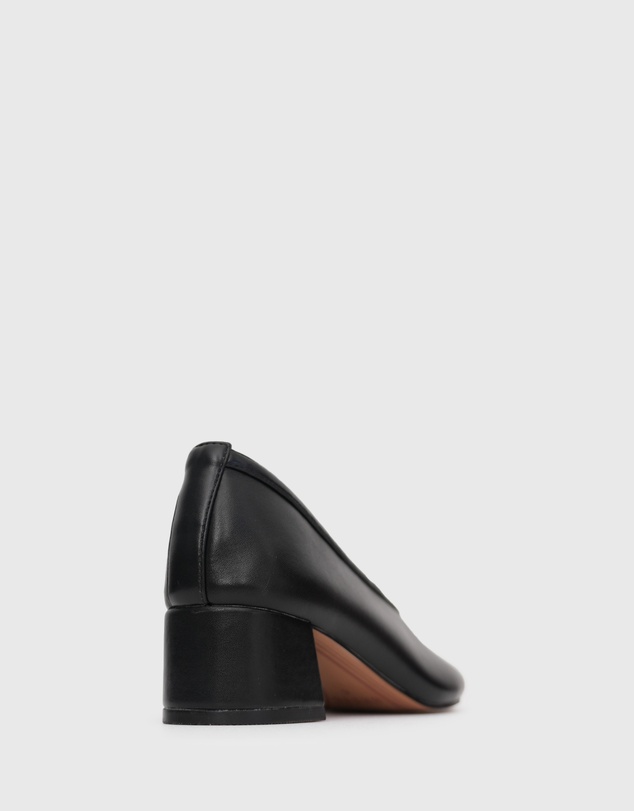 Betts - Alora Block Heel Ballet Pumps