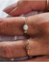 Luna Rae - Solid Gold - Diamond Sky Ring
