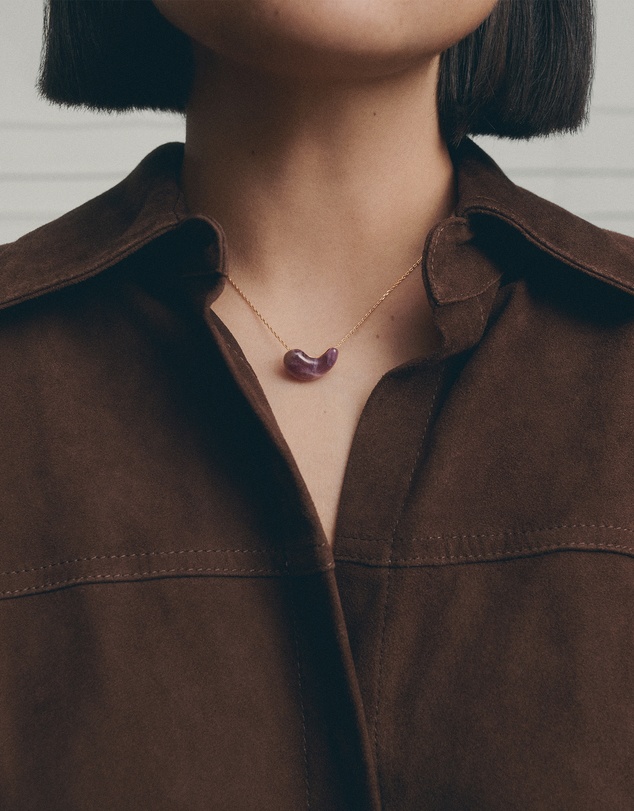 PDPAOLA - Amethyst Aura Necklace