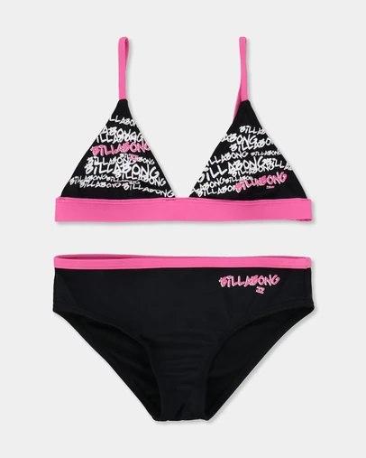 Billabong - Girls 6 to 14 Say My Name Trilet Set