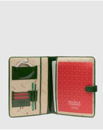 Republic of Florence - Imperial Green Leather Compendium
