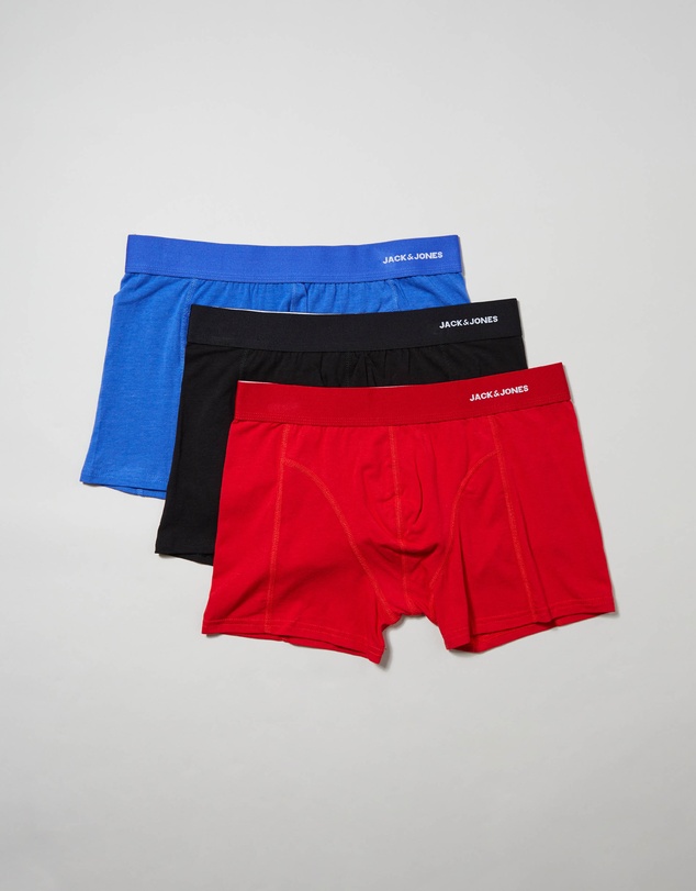 Jack & Jones - 3-Pack Jacnyjah Bamboo Trunks SN