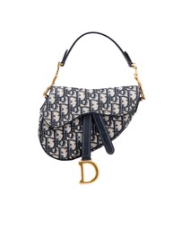 Pre-Loved by Azura Reborn - Pre-Loved Mini Oblique Canvas Saddle Bag