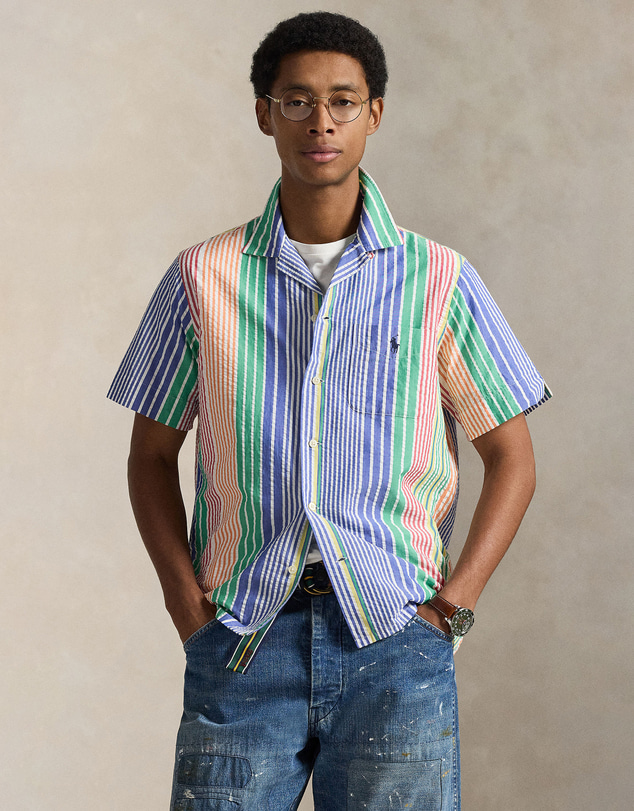 Polo Ralph Lauren - Classic Fit Striped Seersucker Shirt