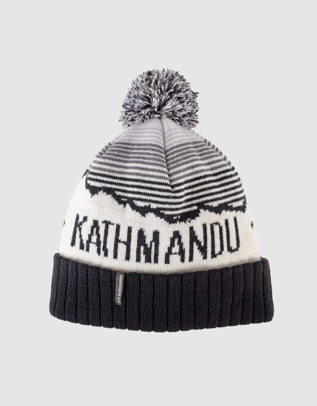 Kathmandu - Kids' Mountain Skies Pompom Beanie