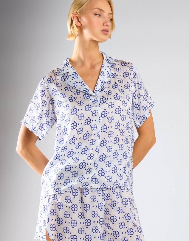 Glamorous - Button Front Short Sleeve Shirt