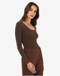Forcast - Samira Scoop Neck Knit