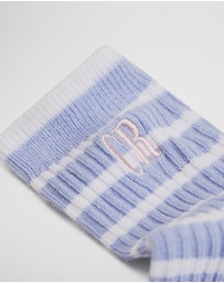 Country Road - Rib Quarter Crew Sock