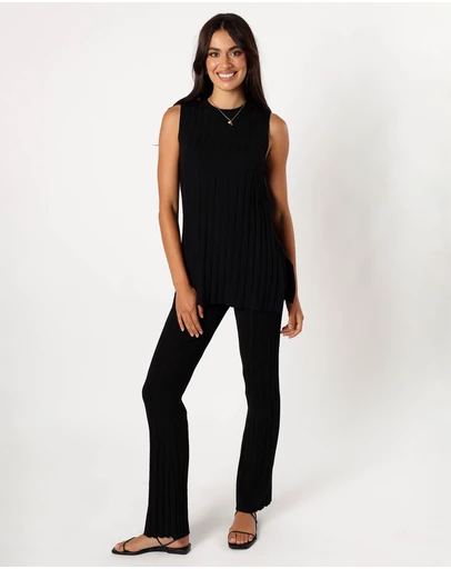 Petal & Pup - Silvie Knitted Set - Black