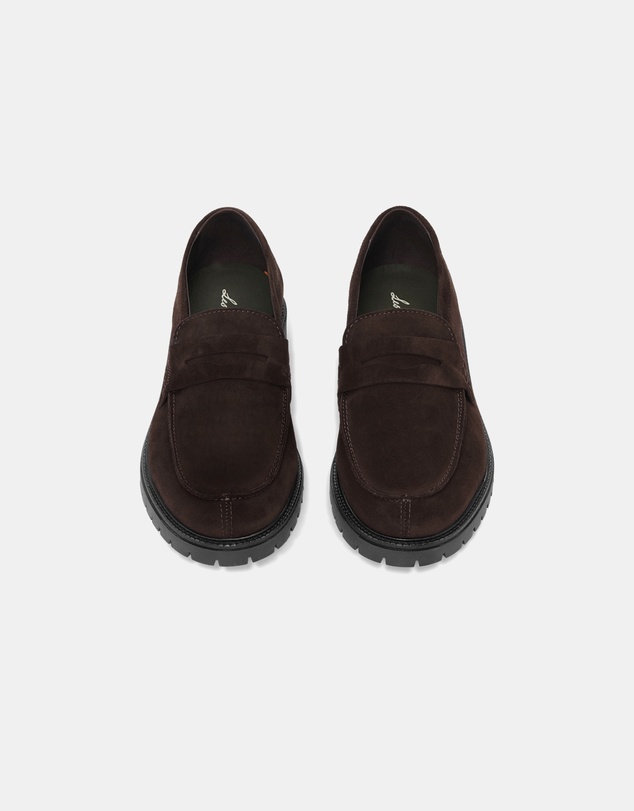 Les Deux - Taylor Oil Suede Loafers