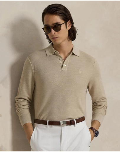 Polo Ralph Lauren - Performance Polo-Collar Sweater