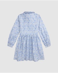 Polo Ralph Lauren - Floral Cotton Oxford Shirtdress - Teens