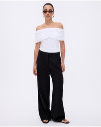 Minima Esenciales - Chloe Tailored Pleat Suit Pants