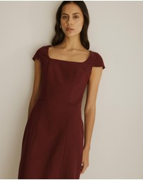 Atmos&Here - Sierra Suiting Midi Dress