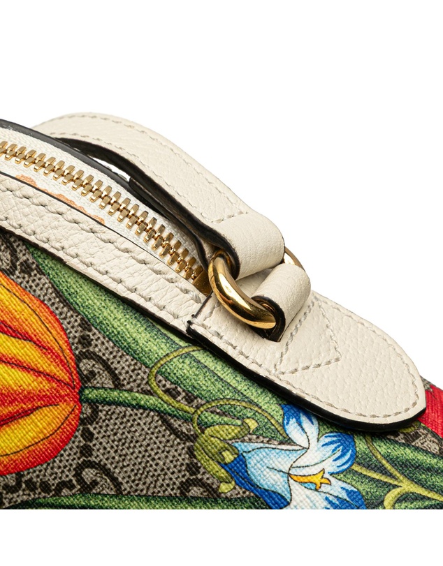 Pre-Loved by Azura Reborn - Pre-Loved Small GG Supreme Flora Ophidia Dome Crossbody