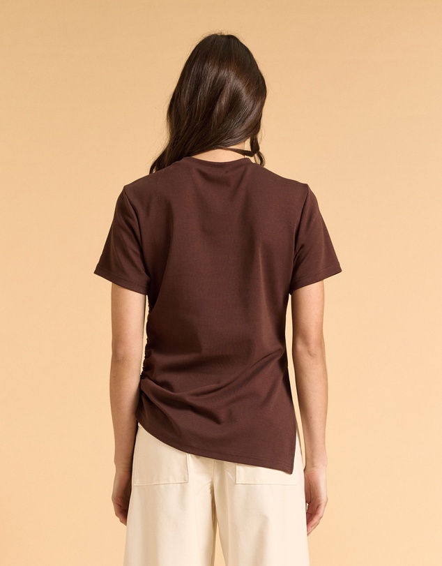 MVN - Rouched Side Tee