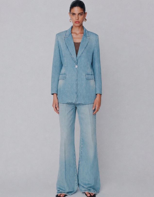 Marella - Light Denim Tailored Blazer