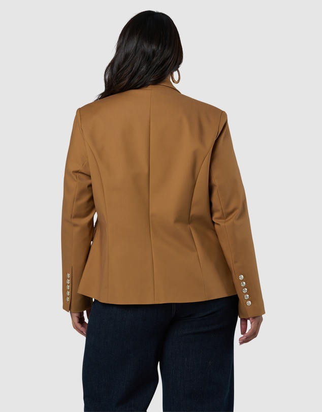 Something 4 Olivia - Madeleine Button Blazer