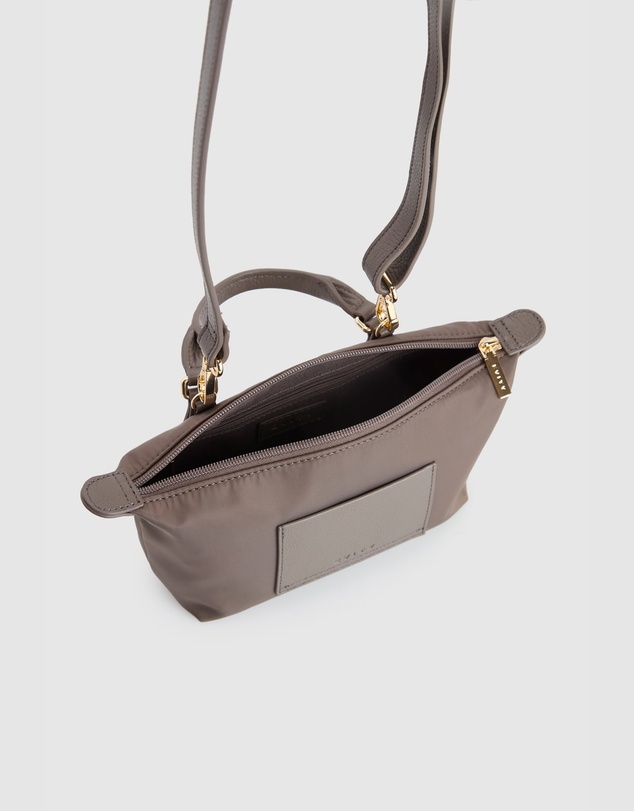 Evity - Noosa Leather Trim Crossbody Bag