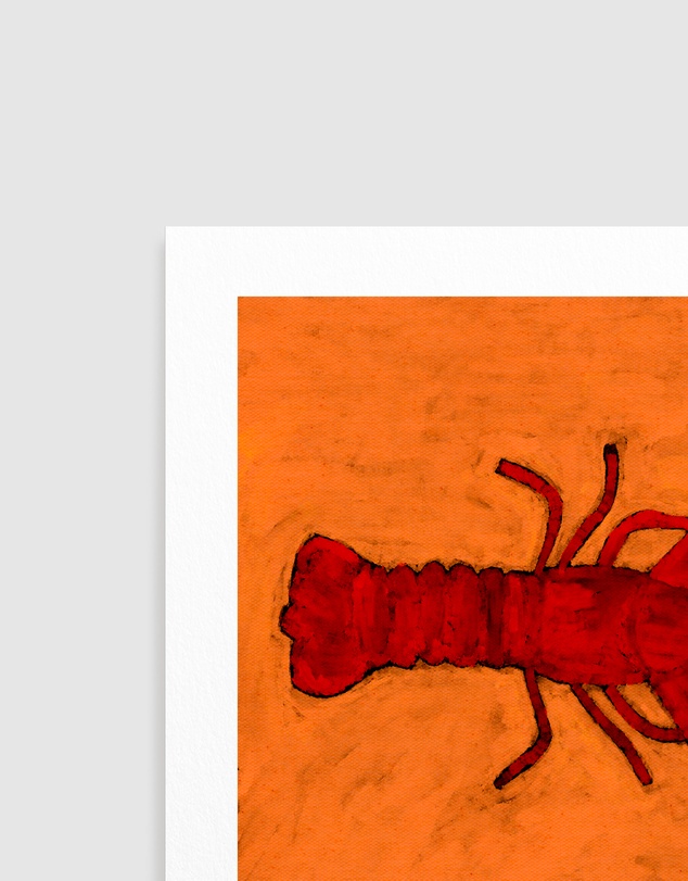 Olive et Oriel - Coastal Creatures by Shatha Al Dafai Art Print