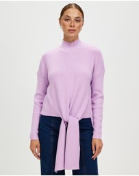 Honey and Beau - Raise Up Tie Top