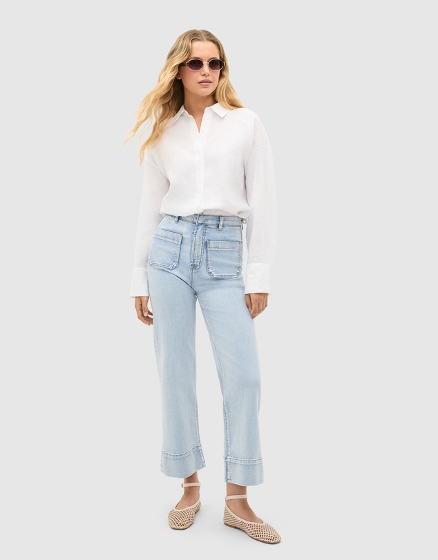 Seed Heritage - Core Wide Leg Pocket Jean