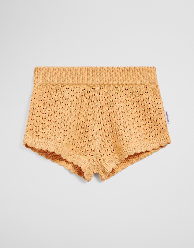Country Road - Scallop Knit Short
