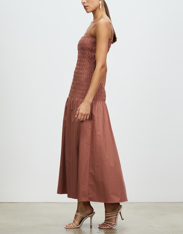 Sofia Irina - Maxi Shirred Dress