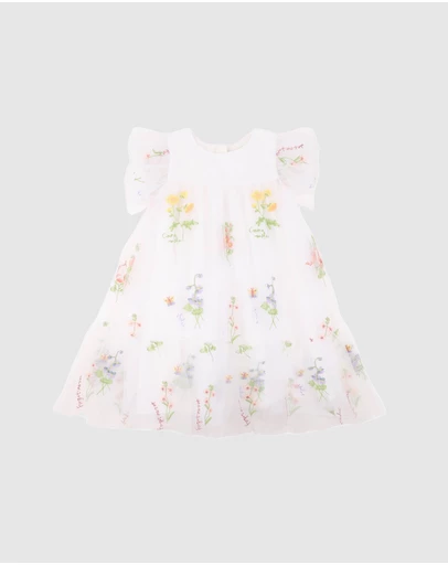 Bebe by Minihaha - Alana Floral Embroidered Dress - Kids
