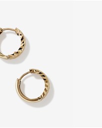 Michael Hill - 11mm Huggie Earrings in 10kt Yellow Gold