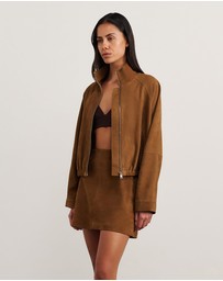 Jag - Ophelia Suede Bomber