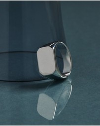 Najo - Moto Men's Silver Ring