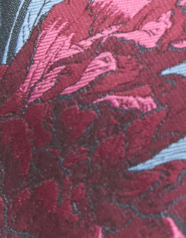 yd. - Patmos Floral 6.5 Cm Tie