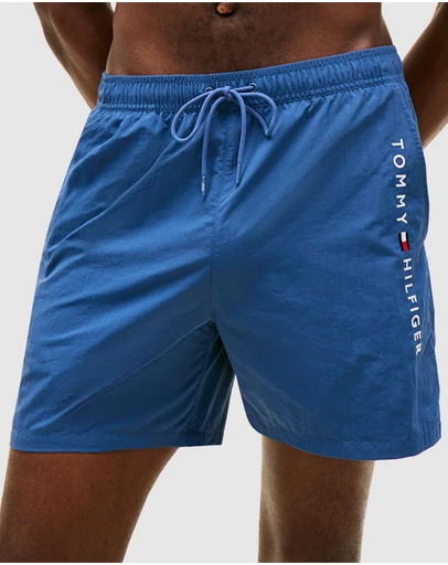 Tommy Hilfiger - Original Logo Mid Length Swim Shorts