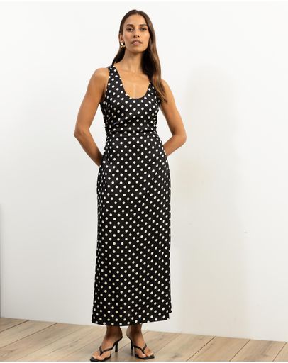 Black Polkadot