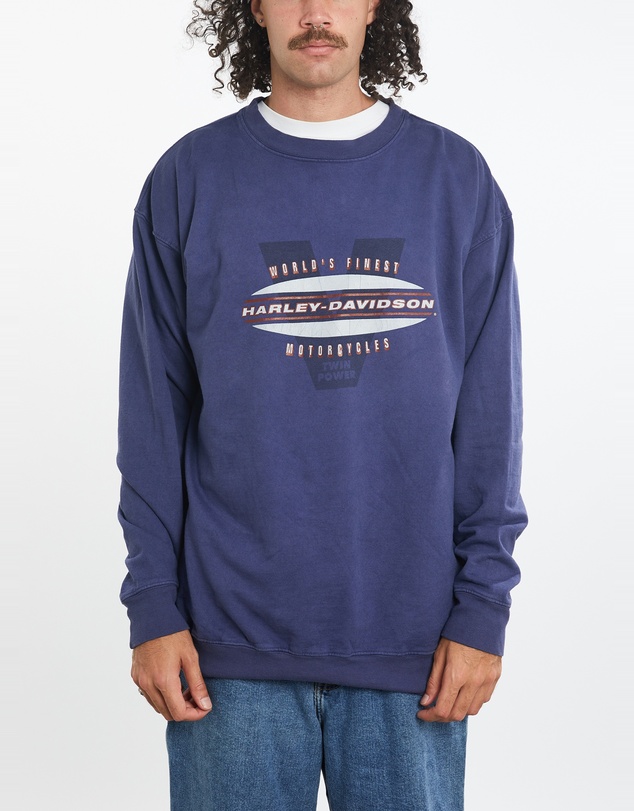 Vintage by The Real Deal - Pre Loved - Vintage 90s Harley Davidson Sweatshirt