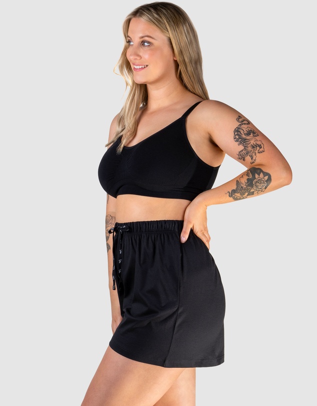 B Free Intimate Apparel - 100% Cotton Lounge Shorts