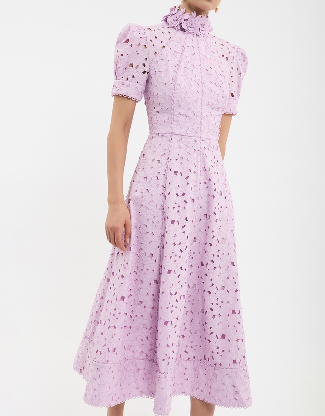 Rebecca Vallance - Kitsu Short Sleeve Midi Dress