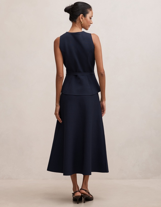 Forever New Petite - Amelia Petite Layered A-Line Midi Dress