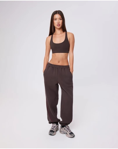 Upstate - Velocity Track Pant - Espresso