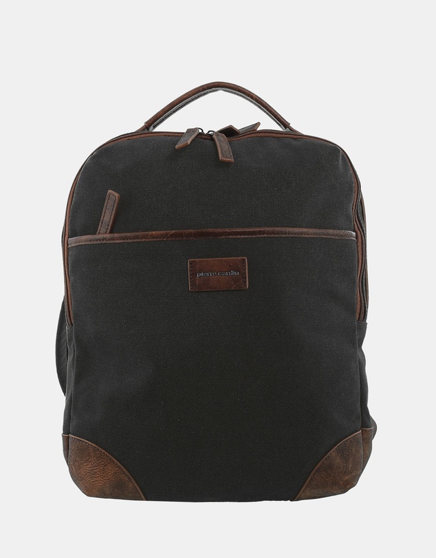 Pierre Cardin - Pierre Cardin Canvas Backpack