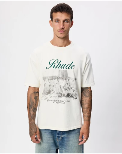 RHUDE - Virgin Islands Script Tee