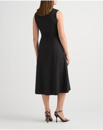 David Lawrence - Keets Stretch Linen Dress