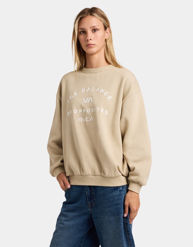 RVCA - Womens Bold RVCA Crew Neck